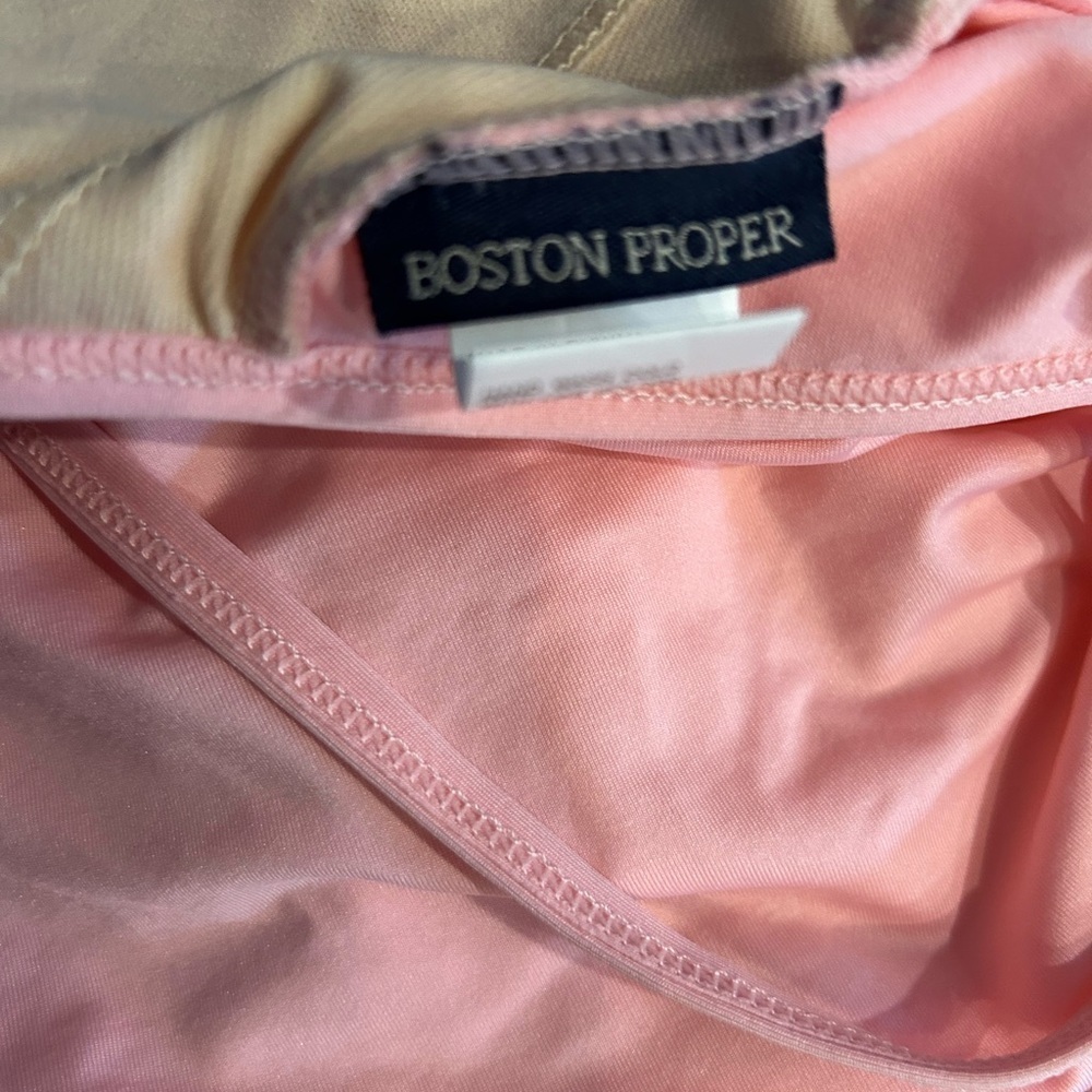 Boston Proper Pink Swimsuit Set - Picture 7 of 7